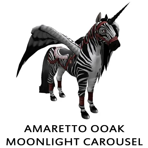 2012 Amaretto Ooak Moonlight Carousel