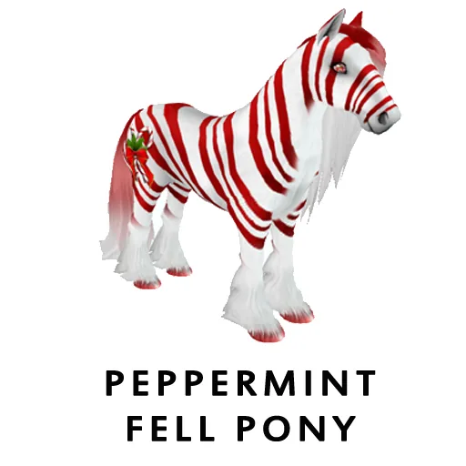 2013 Holiday Horse Peppermint Fell Pony