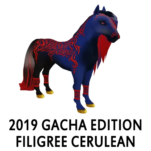 2019 Gacha Edition Filigree Cerulean