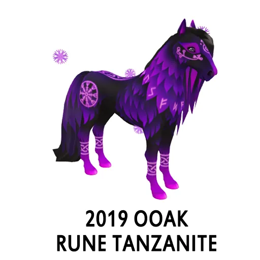 2019 OOAK Rune Tanzanite
