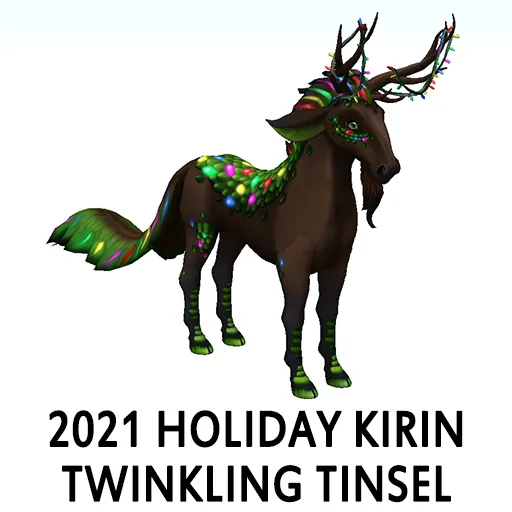 2021 Holiday Kirin Twinkling Tinsel