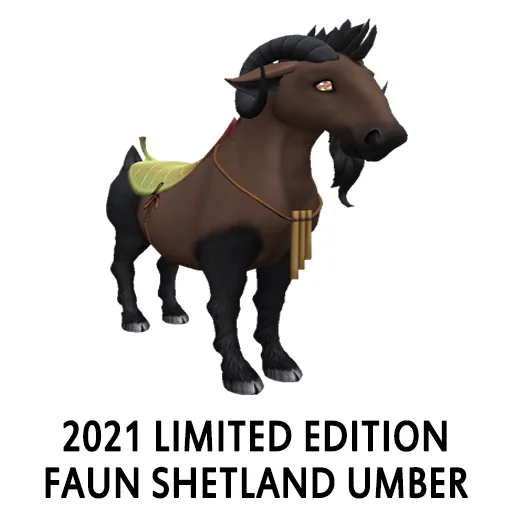 2021 Limited Edition Faun Shetland Umber