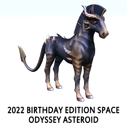 2022 Birthday Edition Space Odyssey Asteroid
