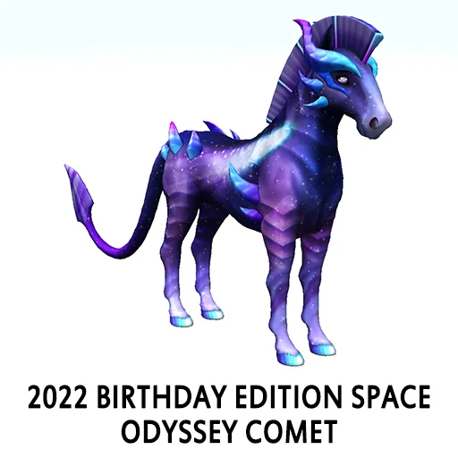 2022 Birthday Edition Space Odyssey Comet