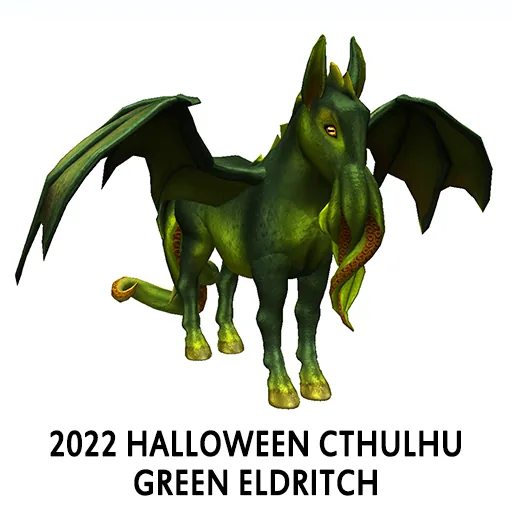 Halloween Cthulhu Green Eldritch