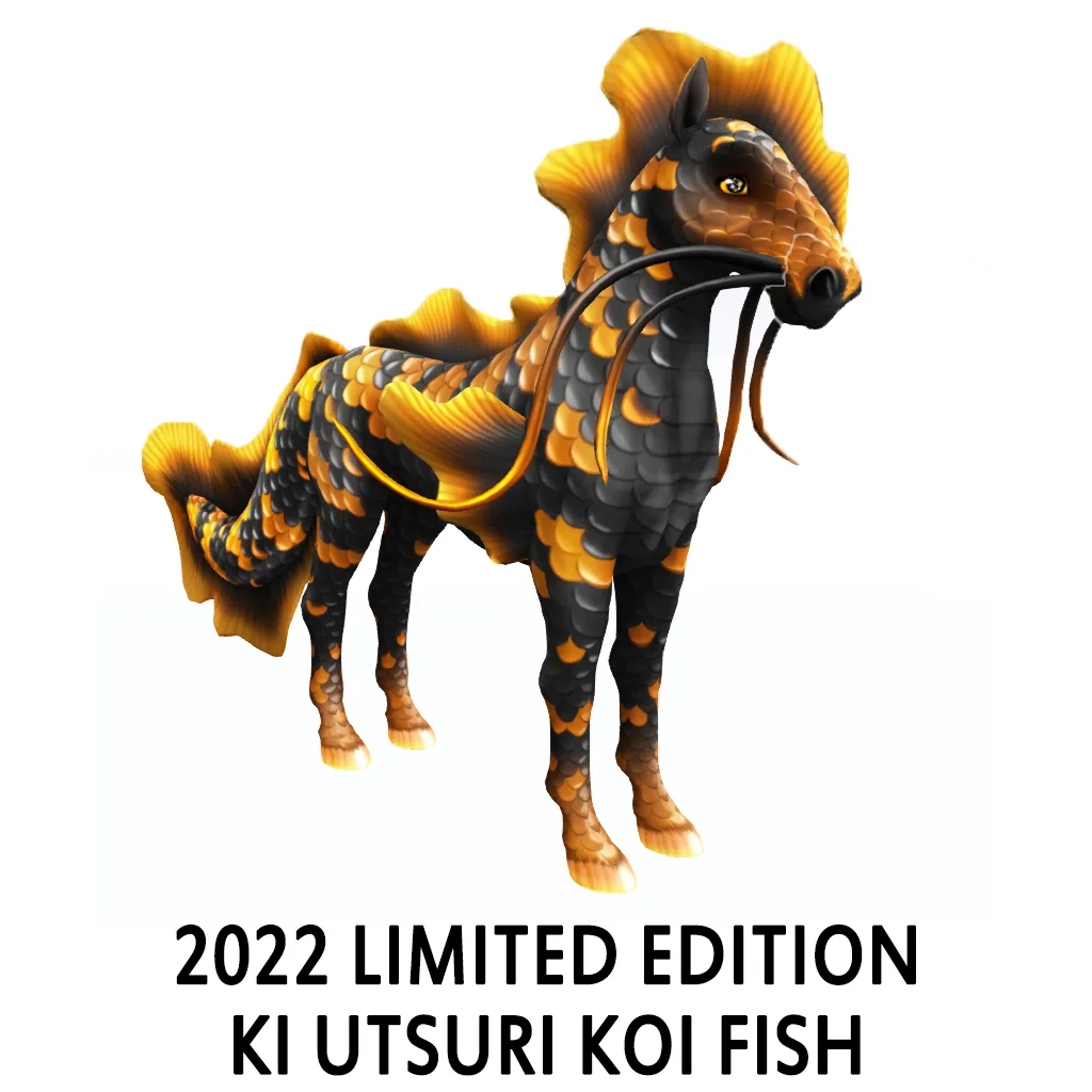 2022 Limited Edition Ki Utsuri Koi Fish