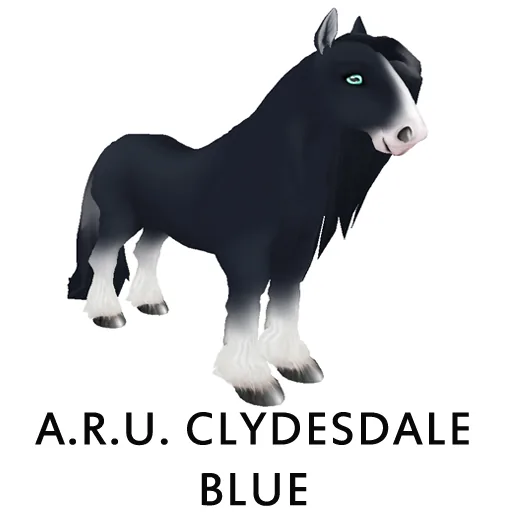 A R U Clydesdale Blue