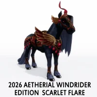 Aetherial Windrider Scarlet Flare
