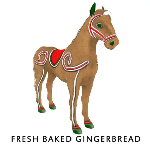 Amaretto Limited Edition Horse Fresh Baked Gingerbread