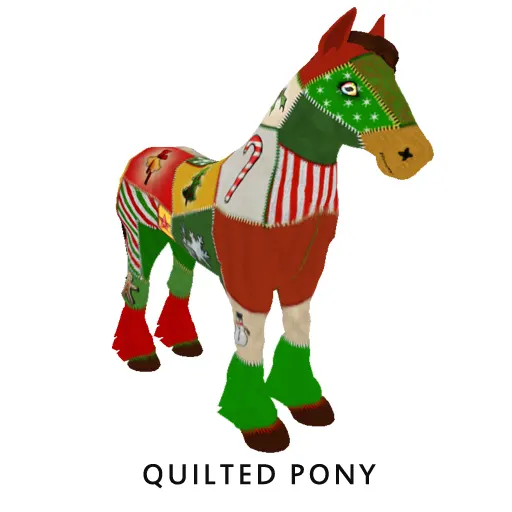 Amaretto Limited Edition Horse Quilted Pony