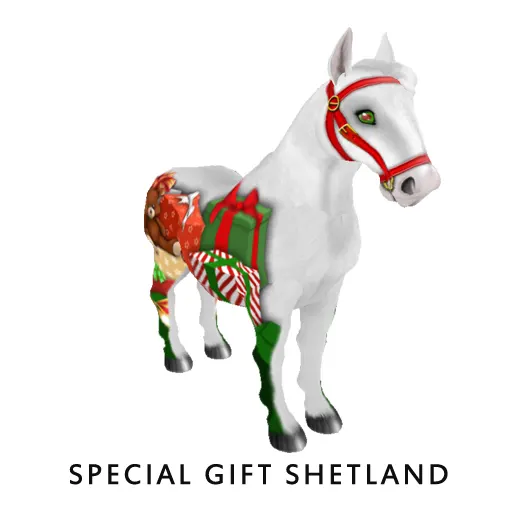 Amaretto Limited Edition Horse Special Gift Shetland