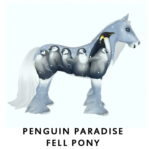 Amaretto Limited Edition Penguin Paradise Fell Pony