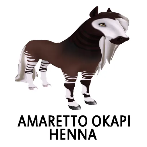Amaretto Okapi Henna