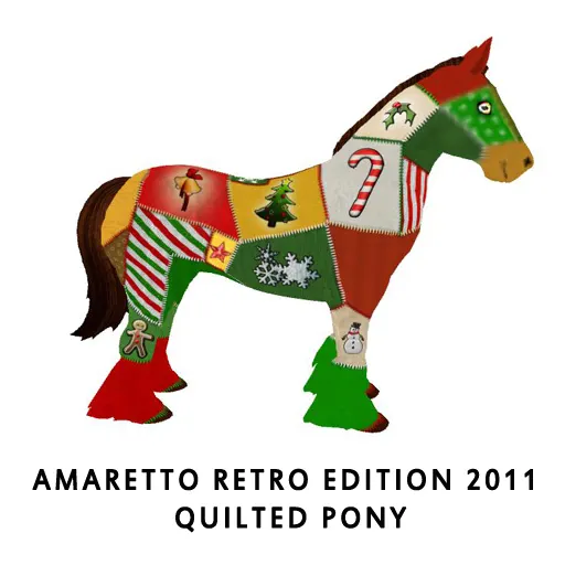 Amaretto Retro Edition 2011 Quilted Pony