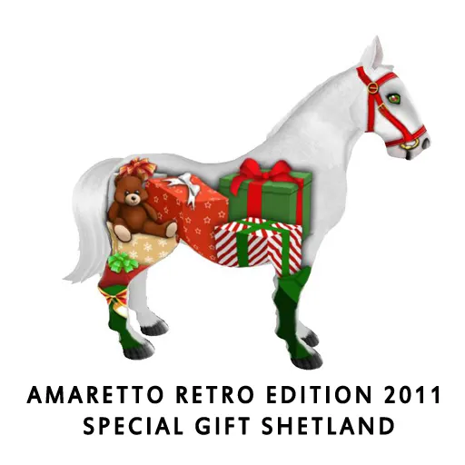 Amaretto Retro Edition 2011 Special Gift Shetland