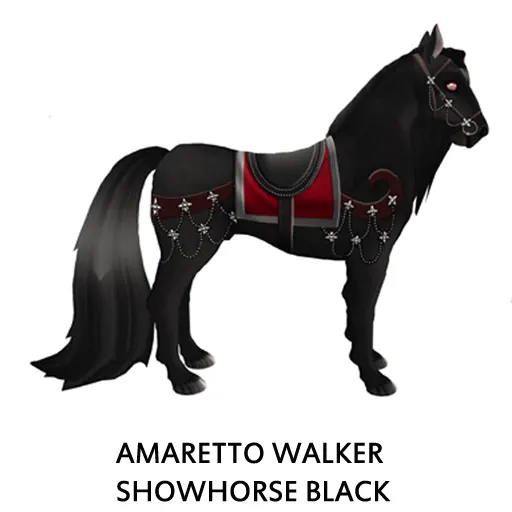 Amaretto Walker Showhorse Black