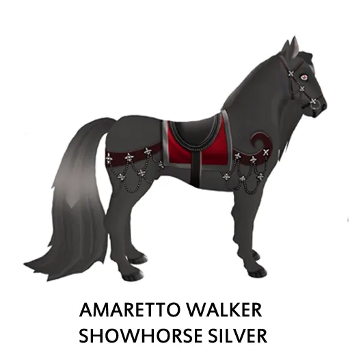 Amaretto Walker Showhorse Silver
