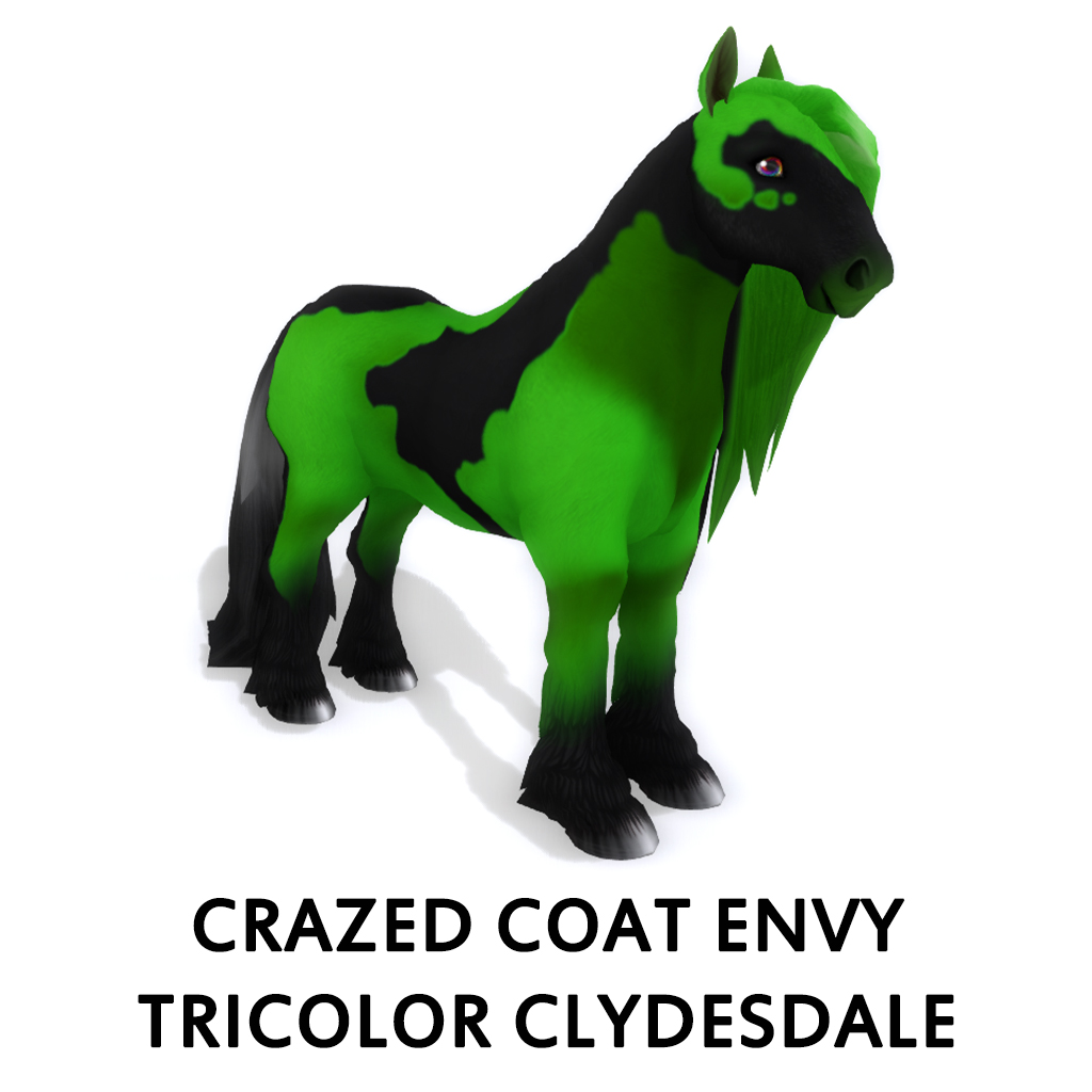 Crazed Coat Envy Tricolor Clyde F